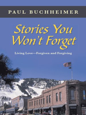 cover image of Stories You Won'T Forget